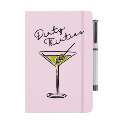 Dirty Thirties Personalised Notebook with Pen - Image 12