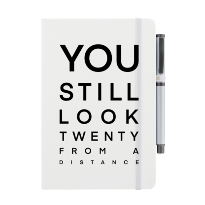 You Still Look Twenty Personalised Notebook with Pen - Image 2