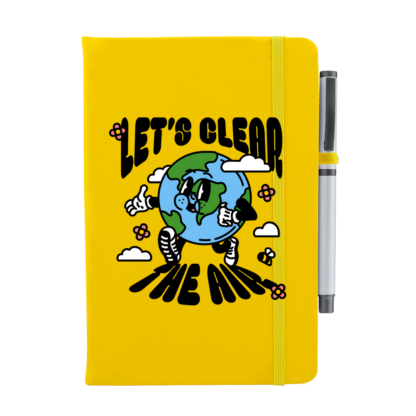Lets Clear The Air Personalised Notebook with Pen - Image 11