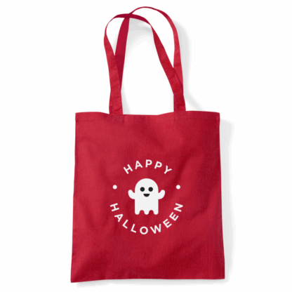 Happy Halloween Ghost Personalised Cotton Tote Bag - Image 10