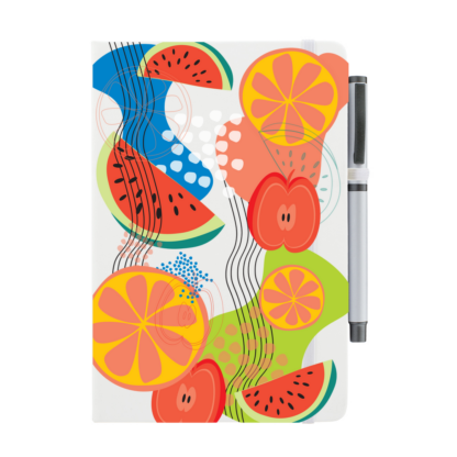 Fruits Notebook with Pen - Image 3