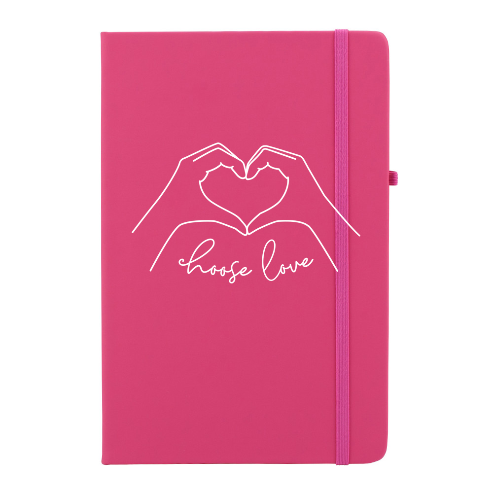 Choose Love Personalised Soft Feel Notebook - Image 9