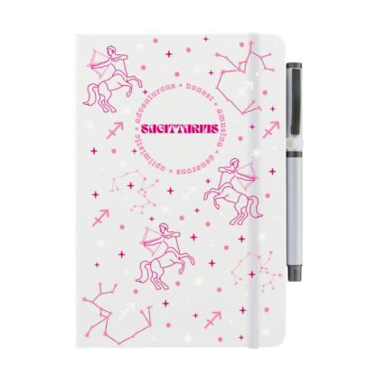 Sagittarius Notebook with Pen