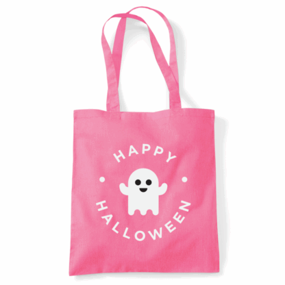 Happy Halloween Ghost Personalised Cotton Tote Bag - Image 18