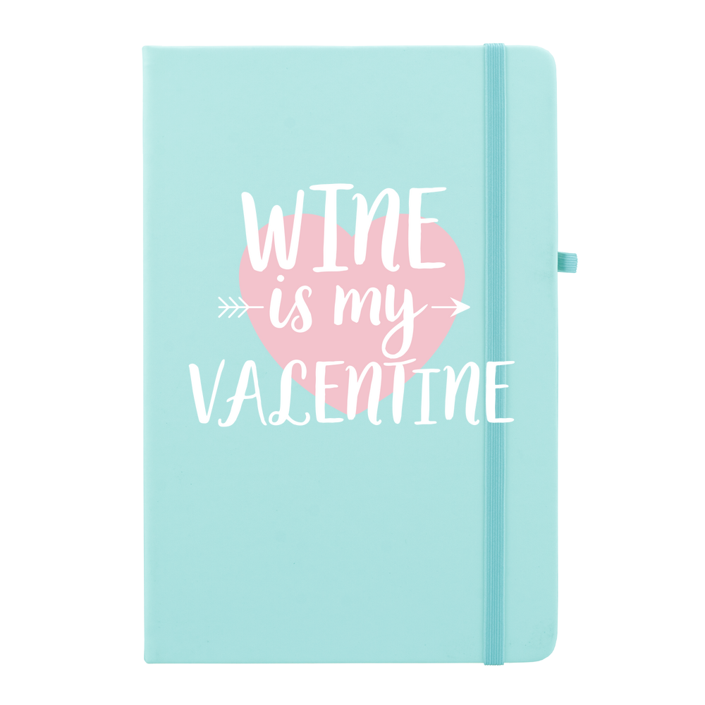 Wine Is My Valentine Soft Feel Notebook - Image 10