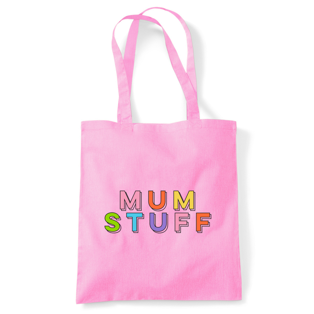 Mum Stuff Personalised Organic Cotton  Tote Bag - Image 23