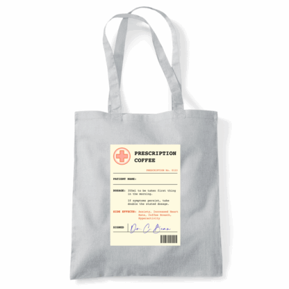 Coffee Prescription Personalised Tote Bag - Image 6