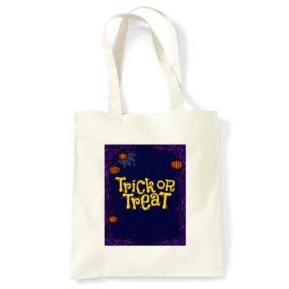 Trick or Treat Personalised Tote Bag - Image 3