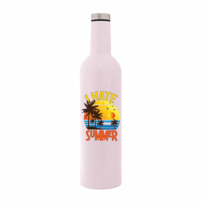 I Hate Summer Bottle Flask - Image 3