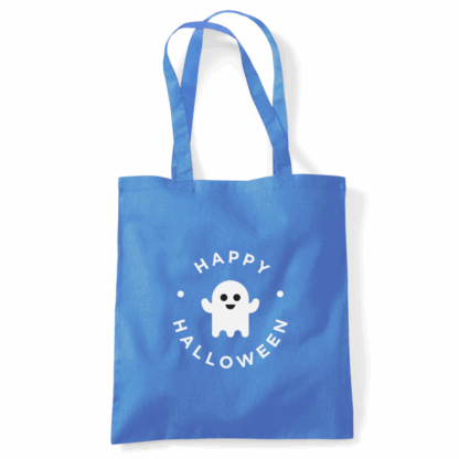 Happy Halloween Ghost Personalised Cotton Tote Bag - Image 21
