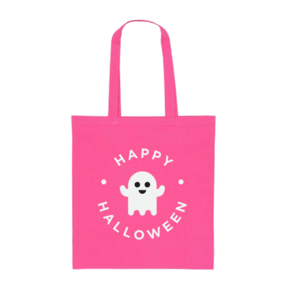 Happy Halloween Ghost Personalised Cotton Tote Bag - Image 12