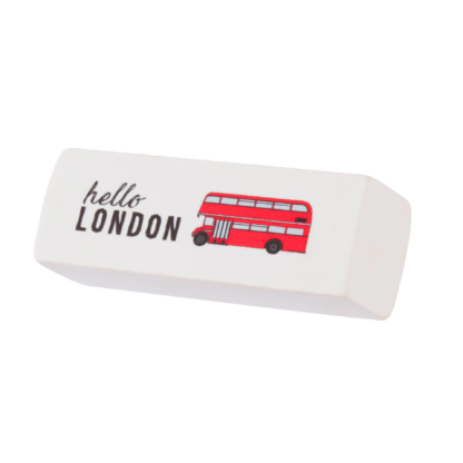 Hello London Large Eraser