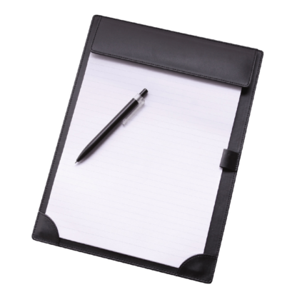 A4 Leather Look Note Pad Holder