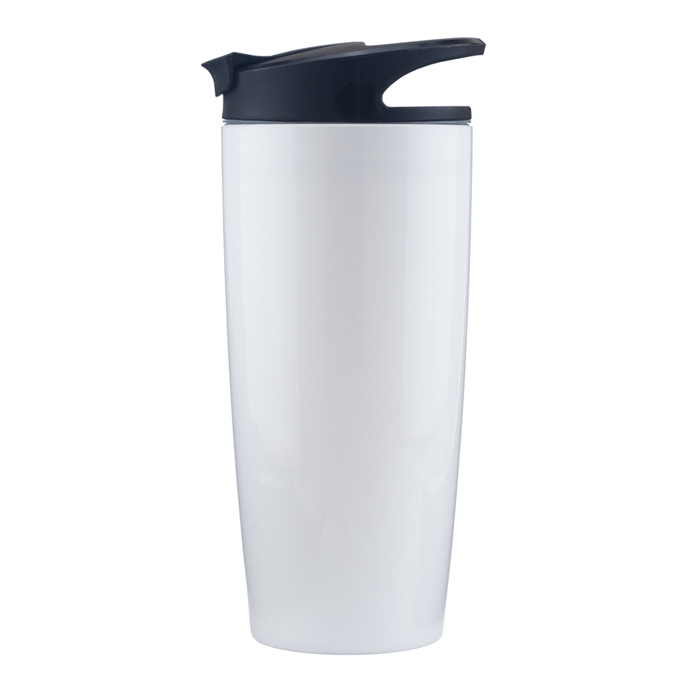 White Tumbler with Mixer - Image 9