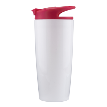 White Tumbler with Mixer - Image 6