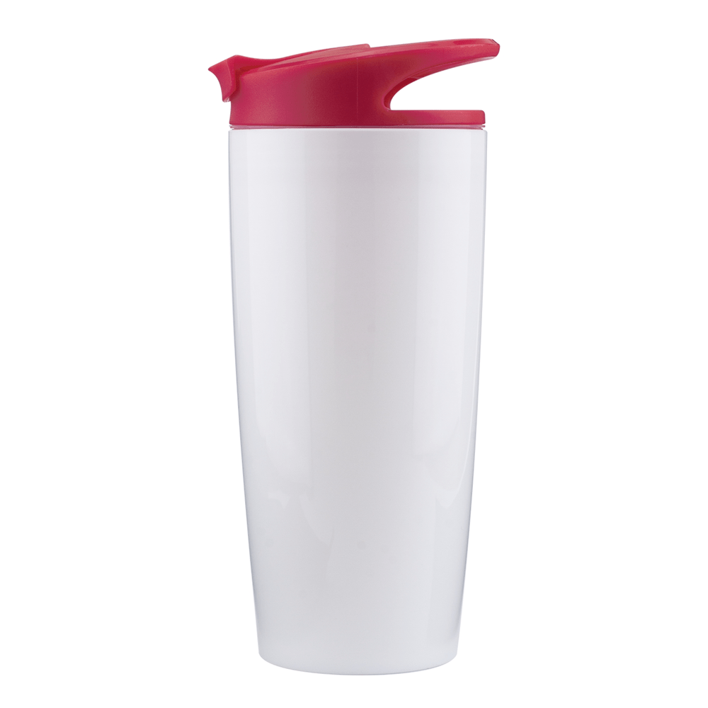 White Tumbler with Mixer - Image 6