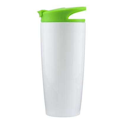 White Tumbler with Mixer - Image 3