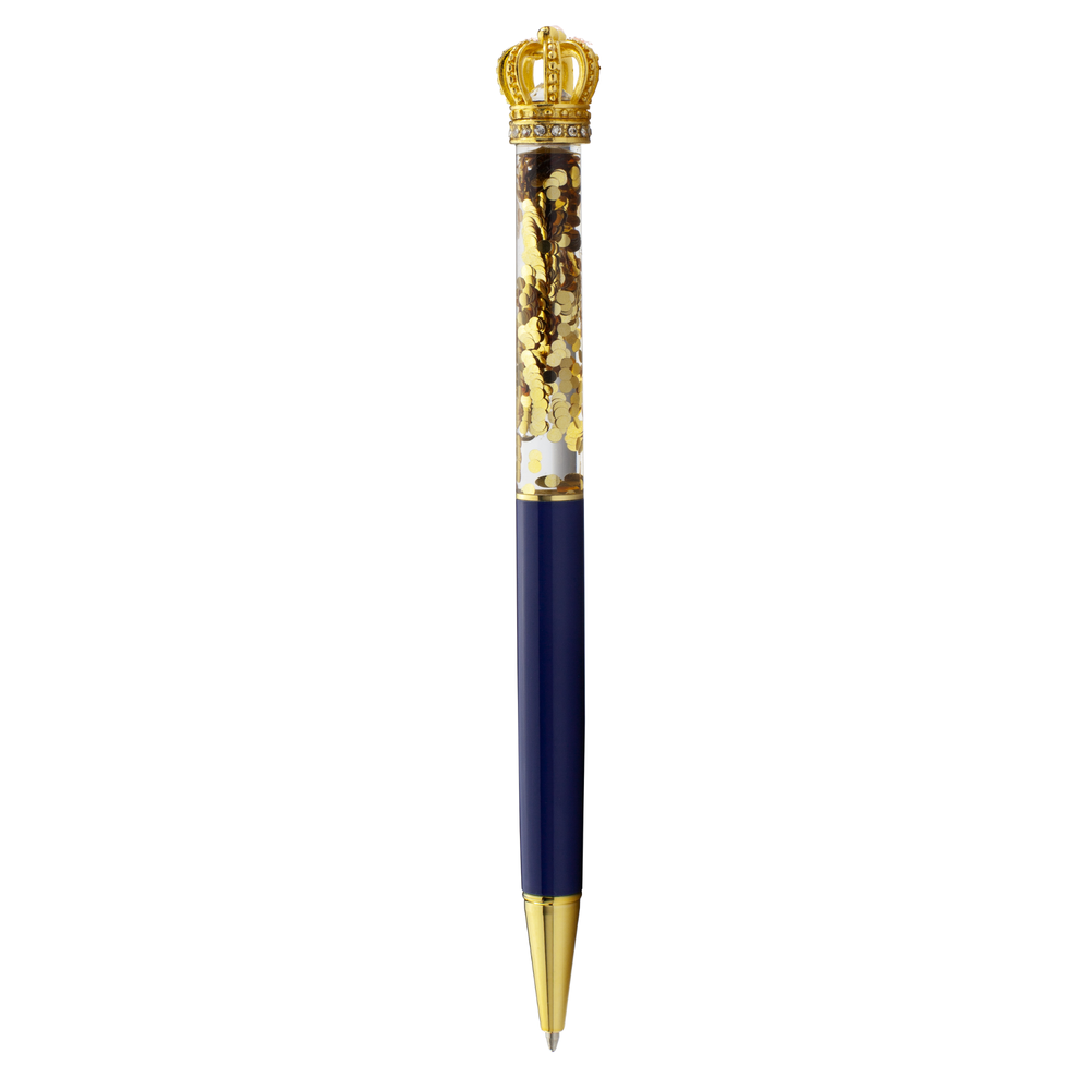 Floating Glitter Crown Pen - Image 8