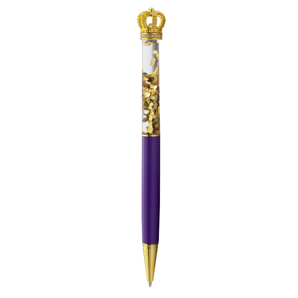 Floating Glitter Crown Pen - Image 5