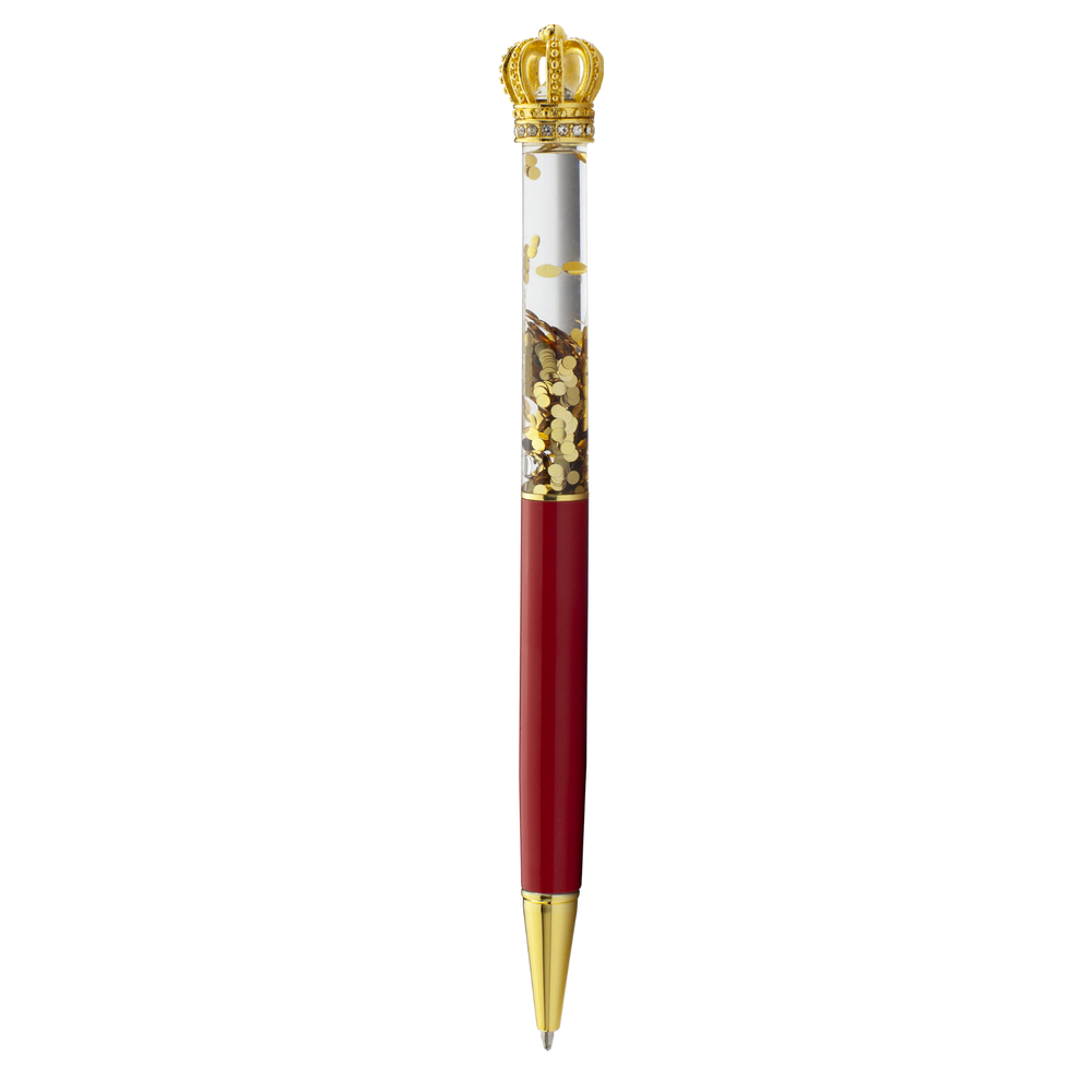 Floating Glitter Crown Pen - Image 6