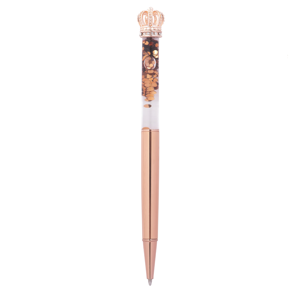 Floating Glitter Crown Pen - Image 4