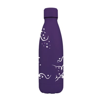 Abstract Dots & Lines Metal Bottle - Image 6
