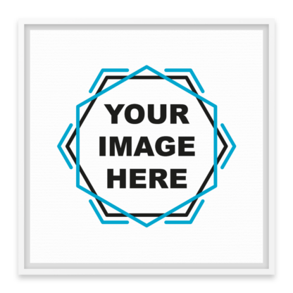 Custom White Framed Canvas - Square - Image 5