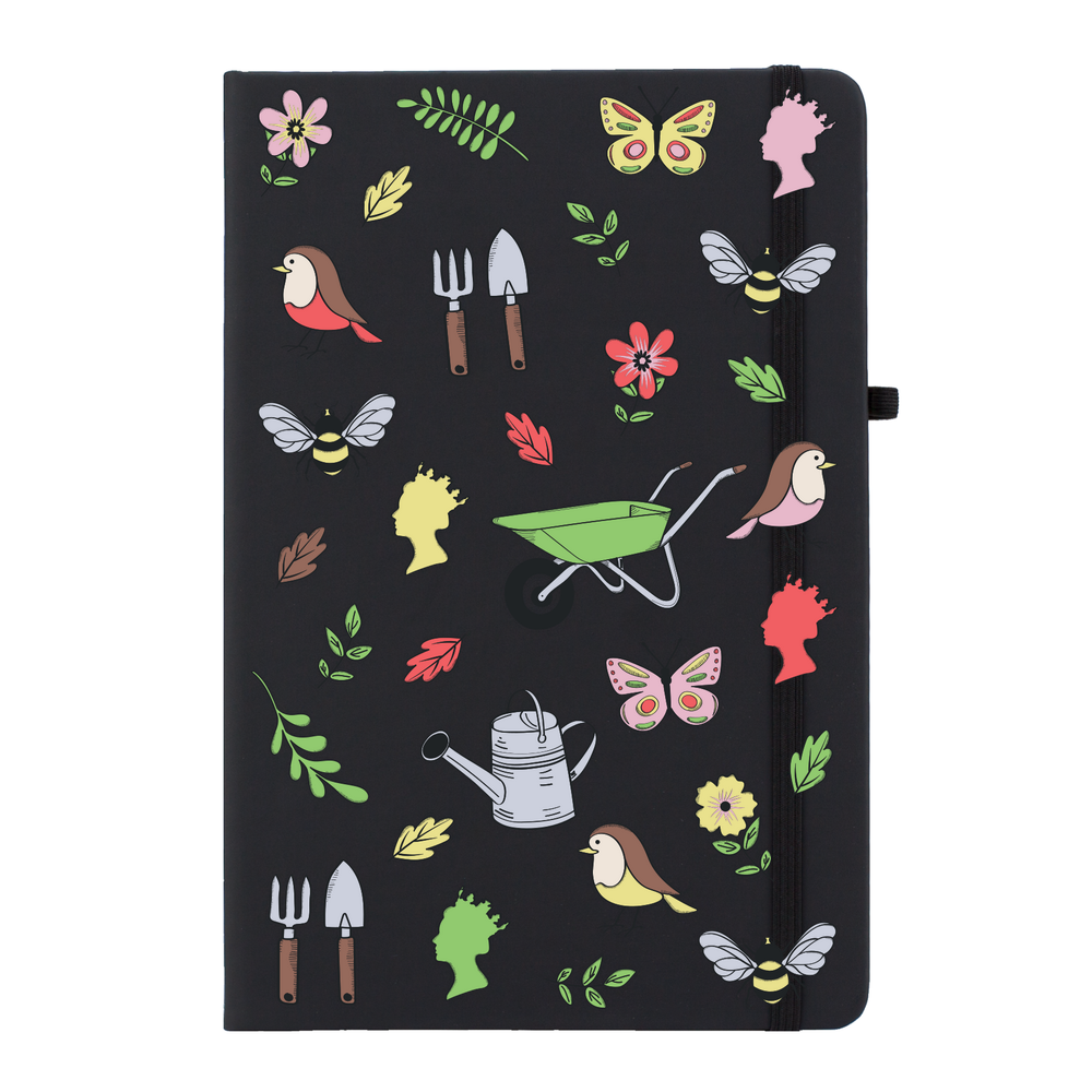 Gardening Pattern Personalised Notebook - Image 9