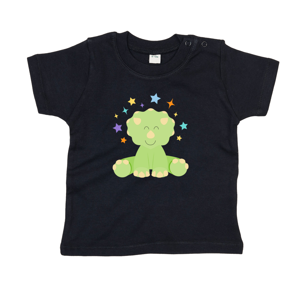 Cute Dinosaur Personalised Baby/Toddler T-Shirt - Image 13
