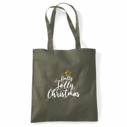 Holly Jolly Christmas Tote Bag - Image 42