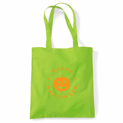 Happy Halloween Pumpkin Personalised Tote Bag - Image 39