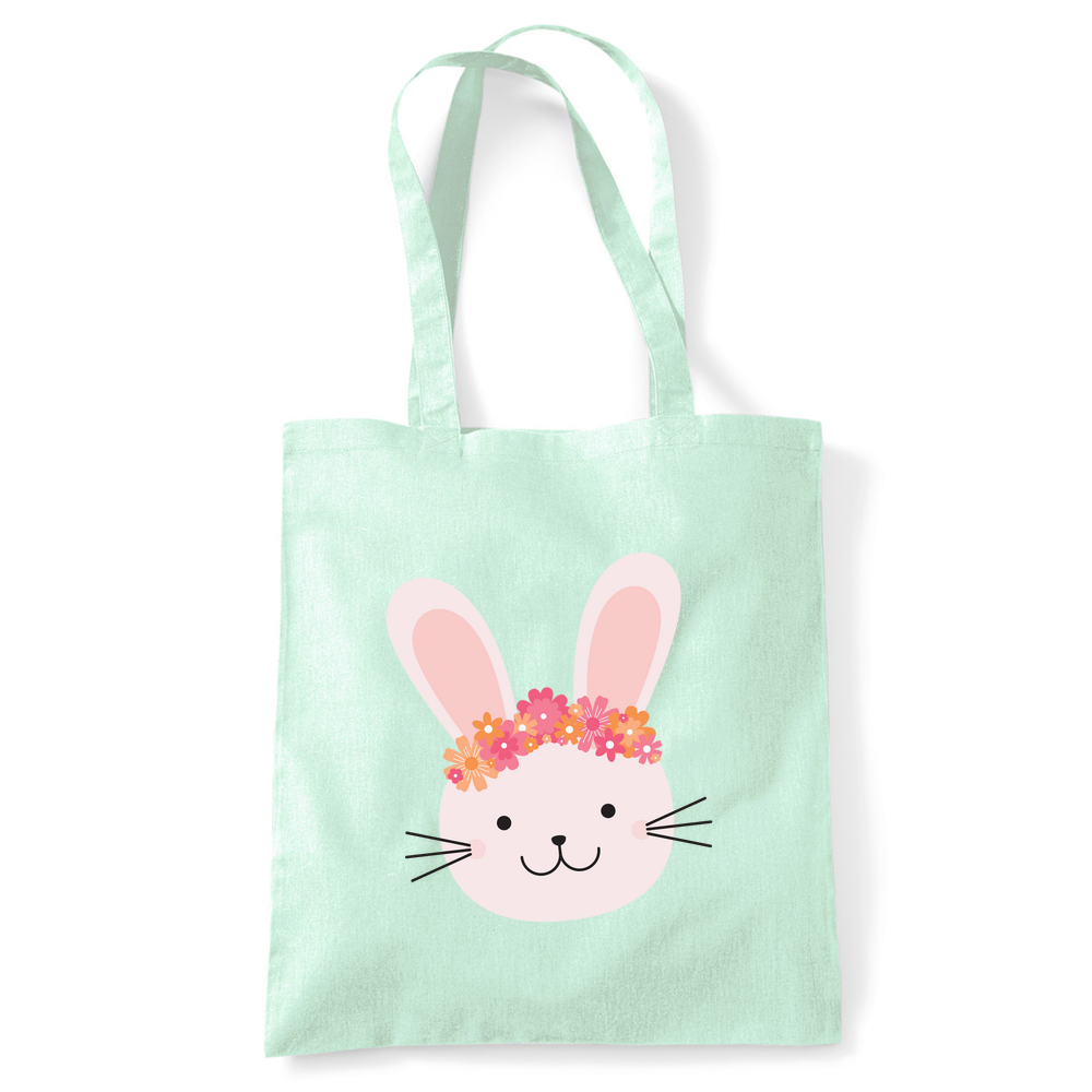 Rabbit Organic Cotton Tote Bag - Image 44