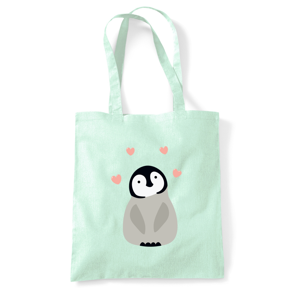 Penguin Organic Cotton Tote Bag - Image 44