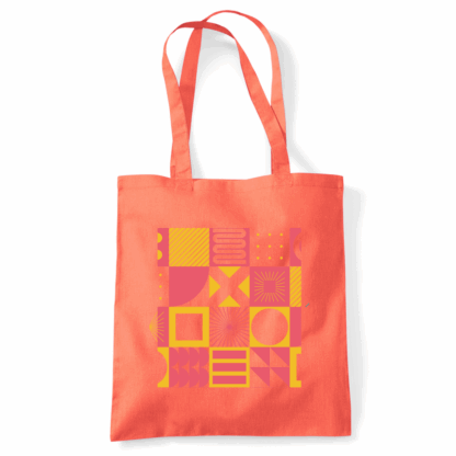 Square Patterns Tote Bag - Image 34