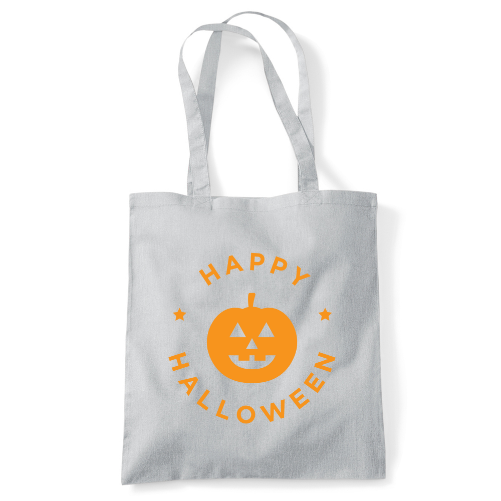 Happy Halloween Pumpkin Personalised Tote Bag - Image 7