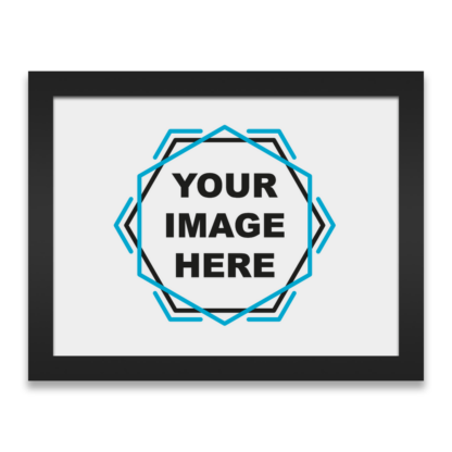 Custom Black Framed Photo Print - Landscape