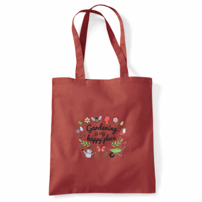 Gardening is my Happy Place Tote Bag - Image 36