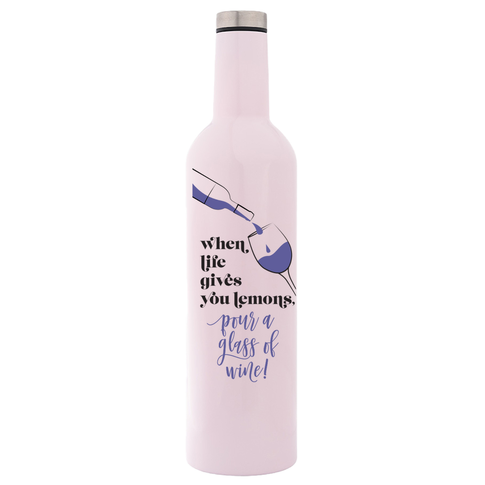 When Life Gives You Lemons Bottle Flask - Image 3
