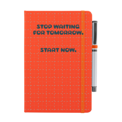 Stop Waiting for Tomorrow Personalised Notebook with Pen - Image 13