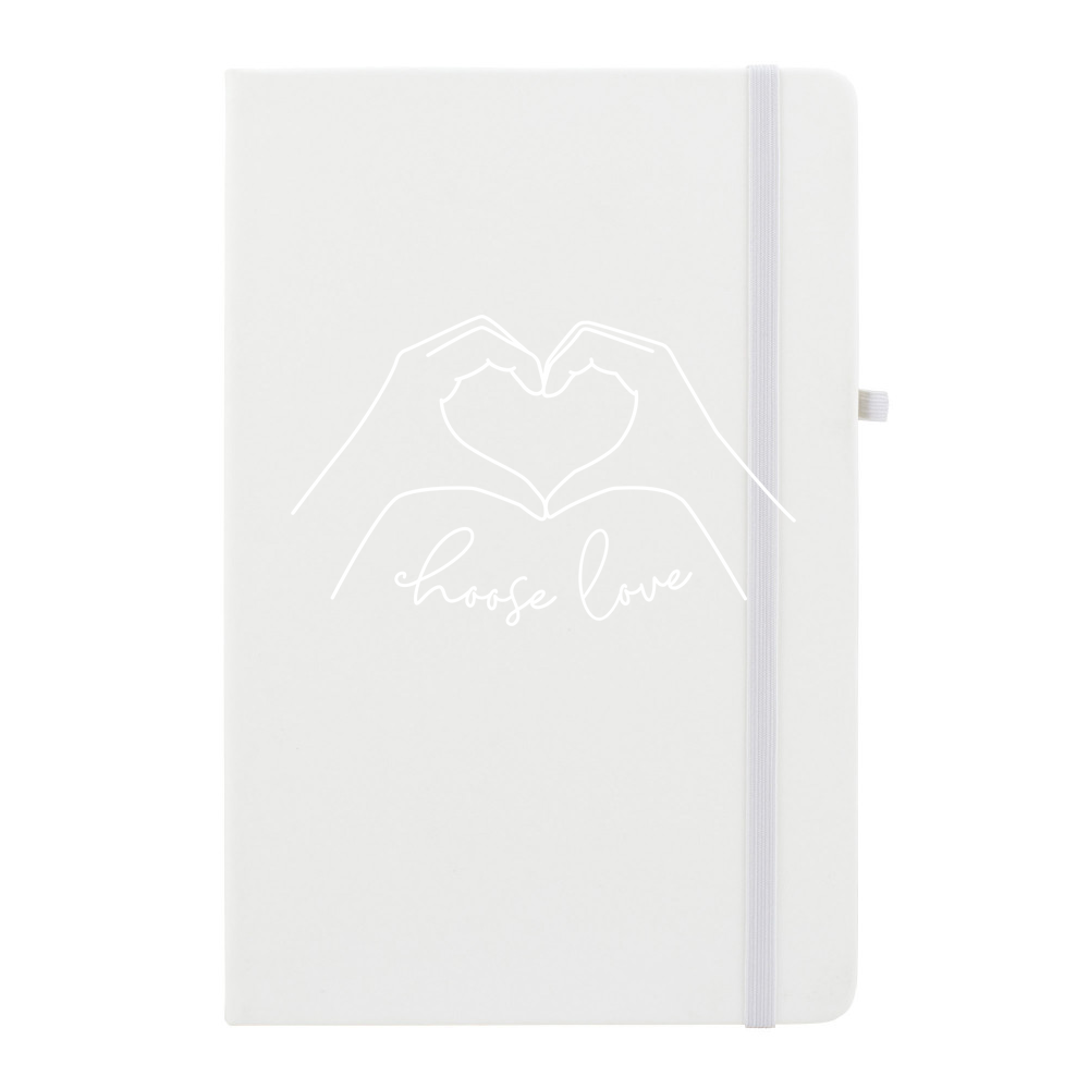 Choose Love Personalised Soft Feel Notebook - Image 2