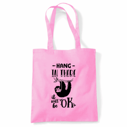 Hang In There Sloth Tote Bag - Image 28