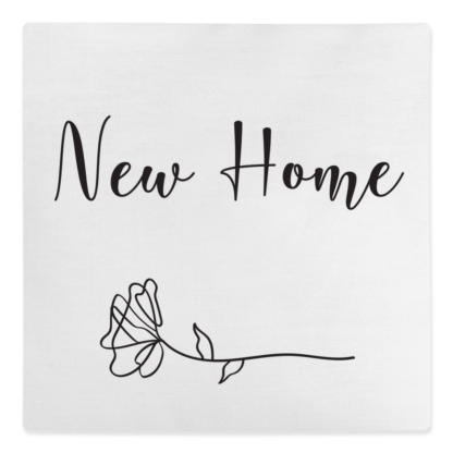 New Home Personalised Canvas Cushion - Image 4