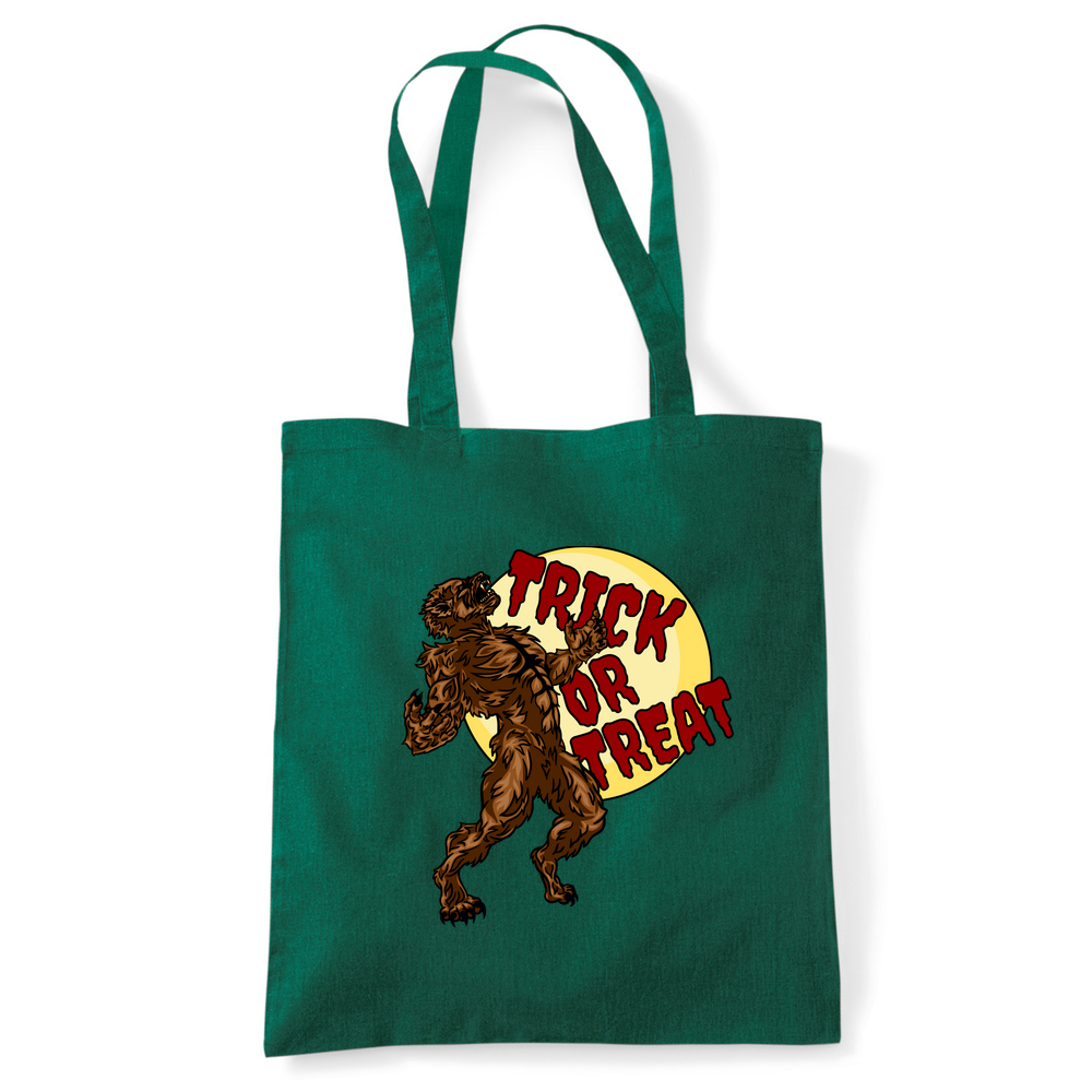 Trick or Treat Werewolf Personalised Tote Bag - Image 41