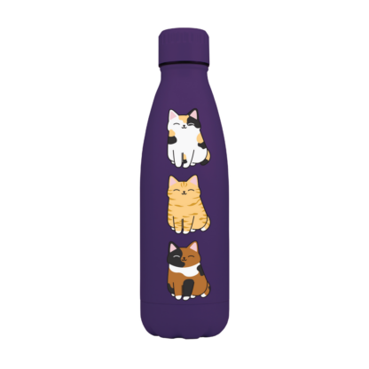 Cute Cats Metal Bottle - Image 6
