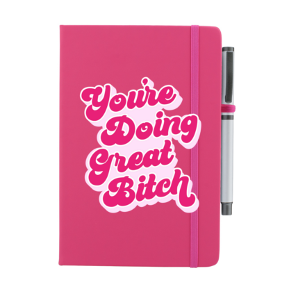 You're Doing Great Bitch Personalised Notebook with Pen - Image 6