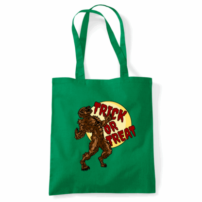 Trick or Treat Werewolf Personalised Tote Bag - Image 40