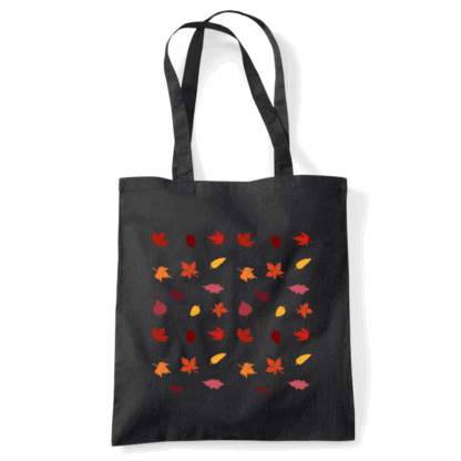 Autumn Leaves Cotton Tote Bag - Image 2