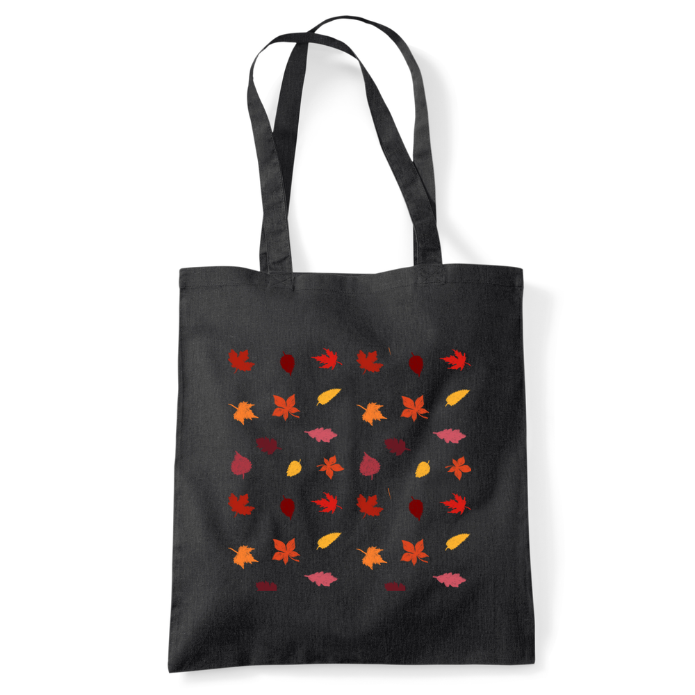 Autumn Leaves Cotton Tote Bag - Image 2