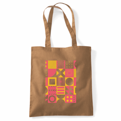 Square Patterns Tote Bag - Image 48