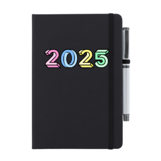 2025 Personalised Notebook with Pen